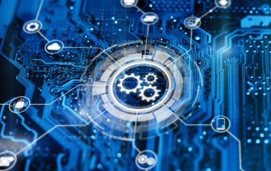 Optimisation of business and industrial process workflow and automation. Development of sofware for automatization managment. Gears on virtual screen.